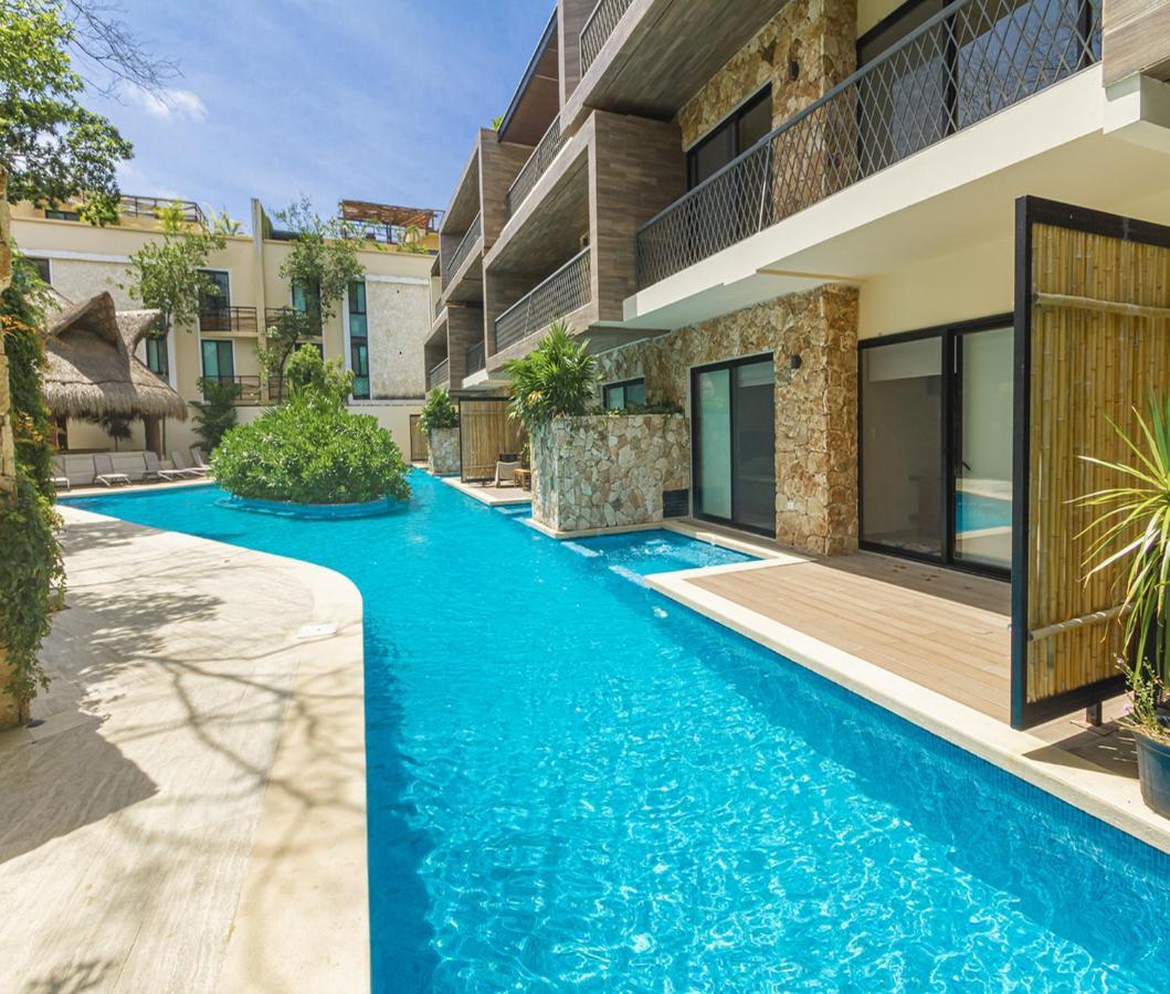 Apartament ***New Swim Up with Prívate Jacuzzi*** Tulum Zewnętrze zdjęcie